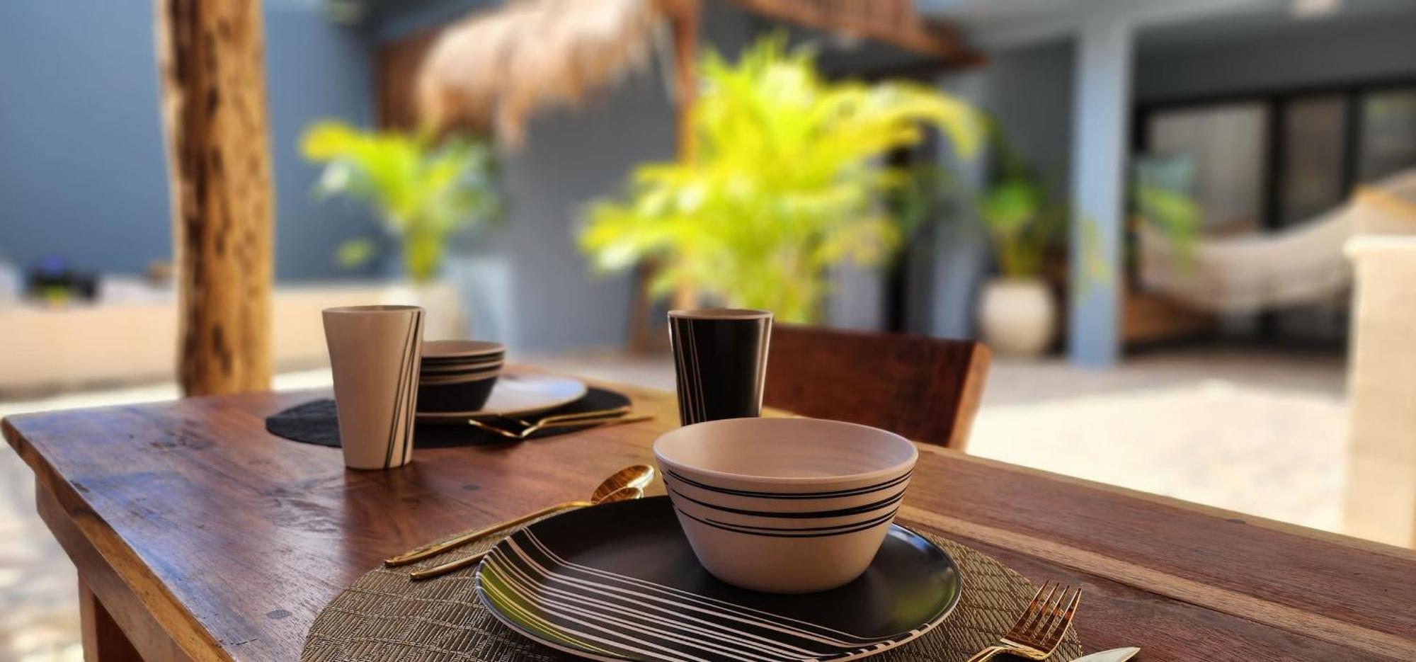 شقة Kin Tulum House Downtown المظهر الخارجي الصورة