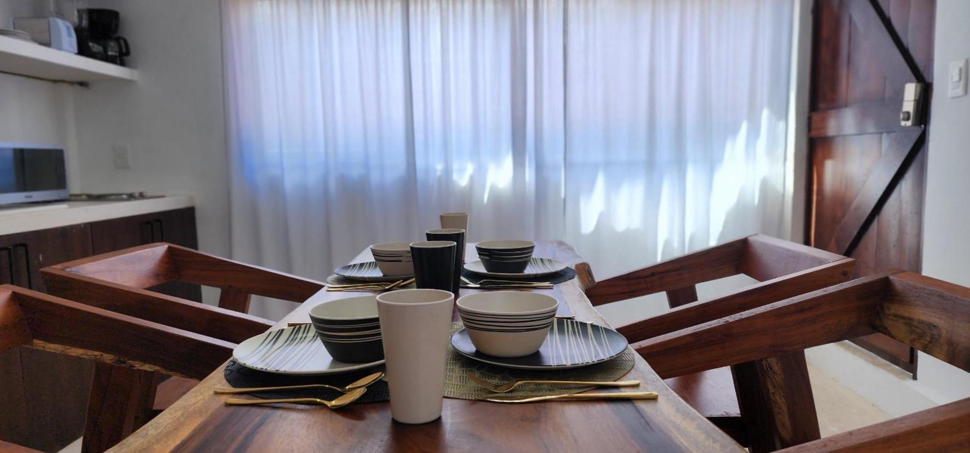 شقة Kin Tulum House Downtown المظهر الخارجي الصورة